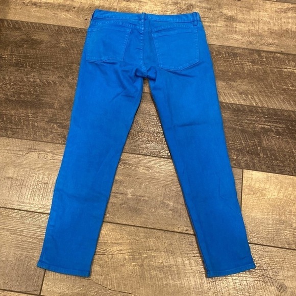 J.Crew Blue Toothpick Jeans (29) - Picture 7 of 8